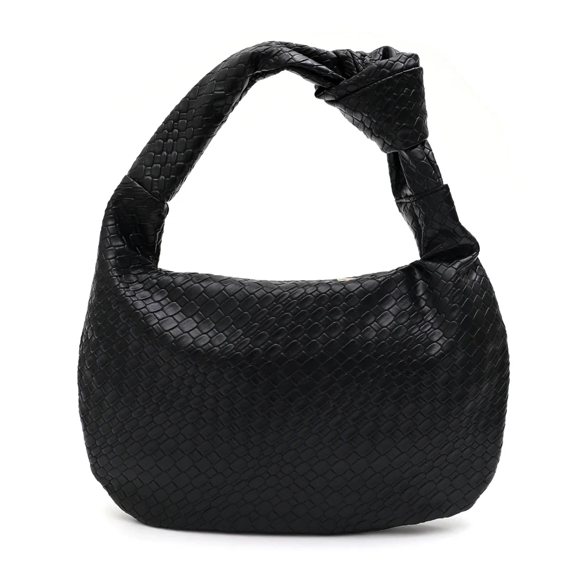 Bolso de cuero vegano trenzado
