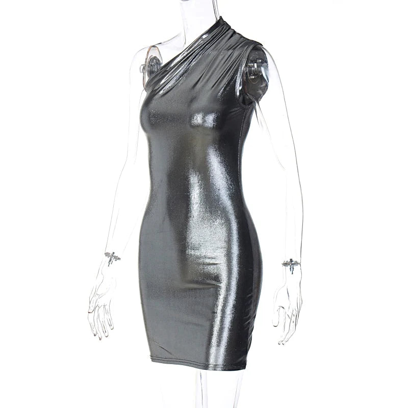 Vestido mini ajustado